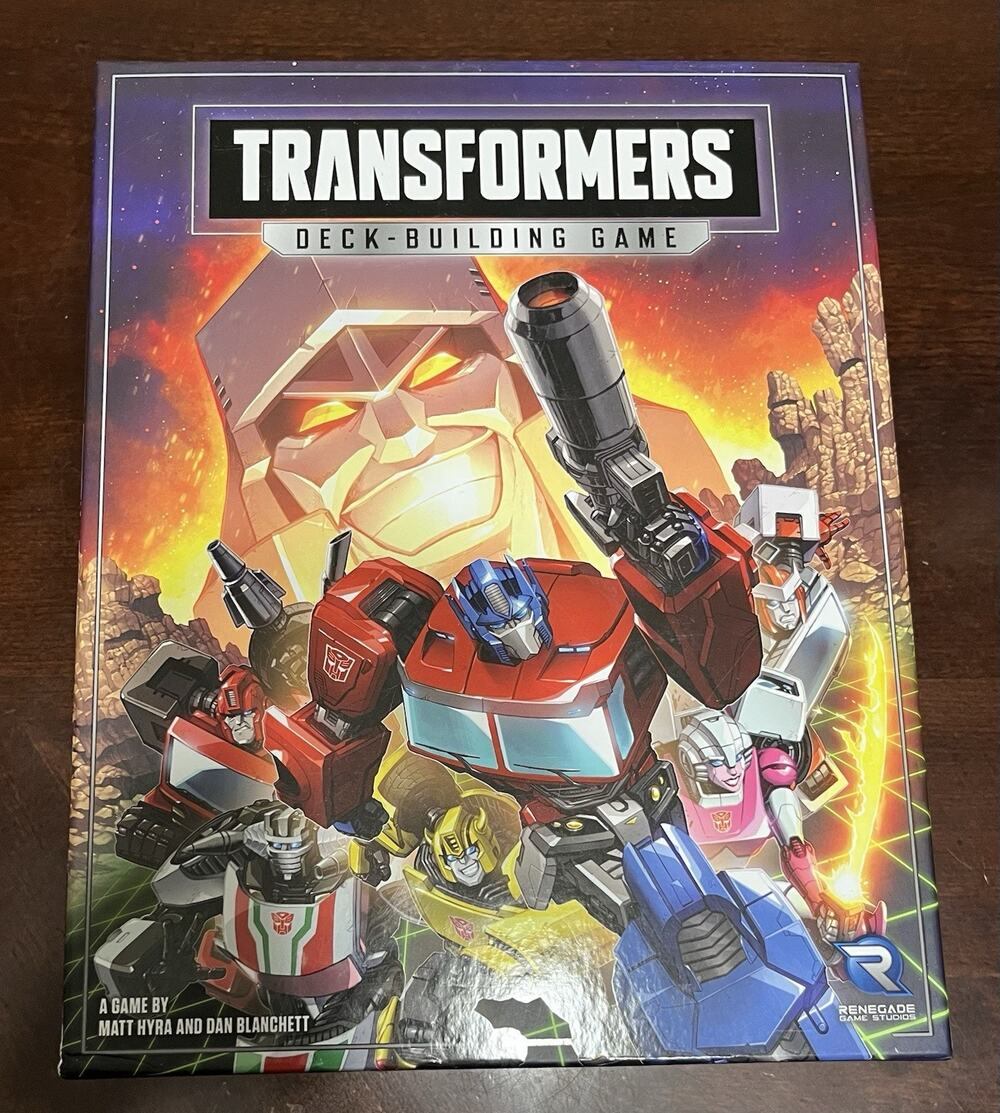 Transformers Deck-Building Game Renegade Game Studios 2021 Opened, Never Played